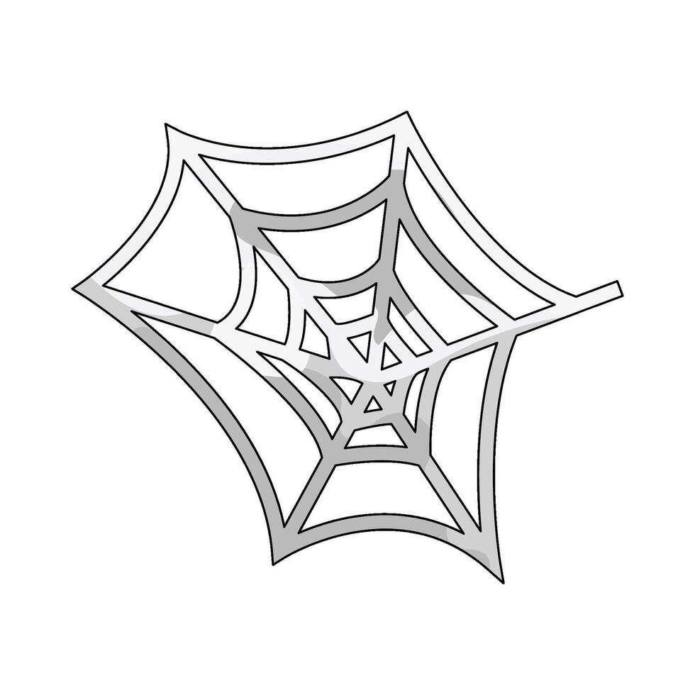Halloween Spiderweb illustration vector