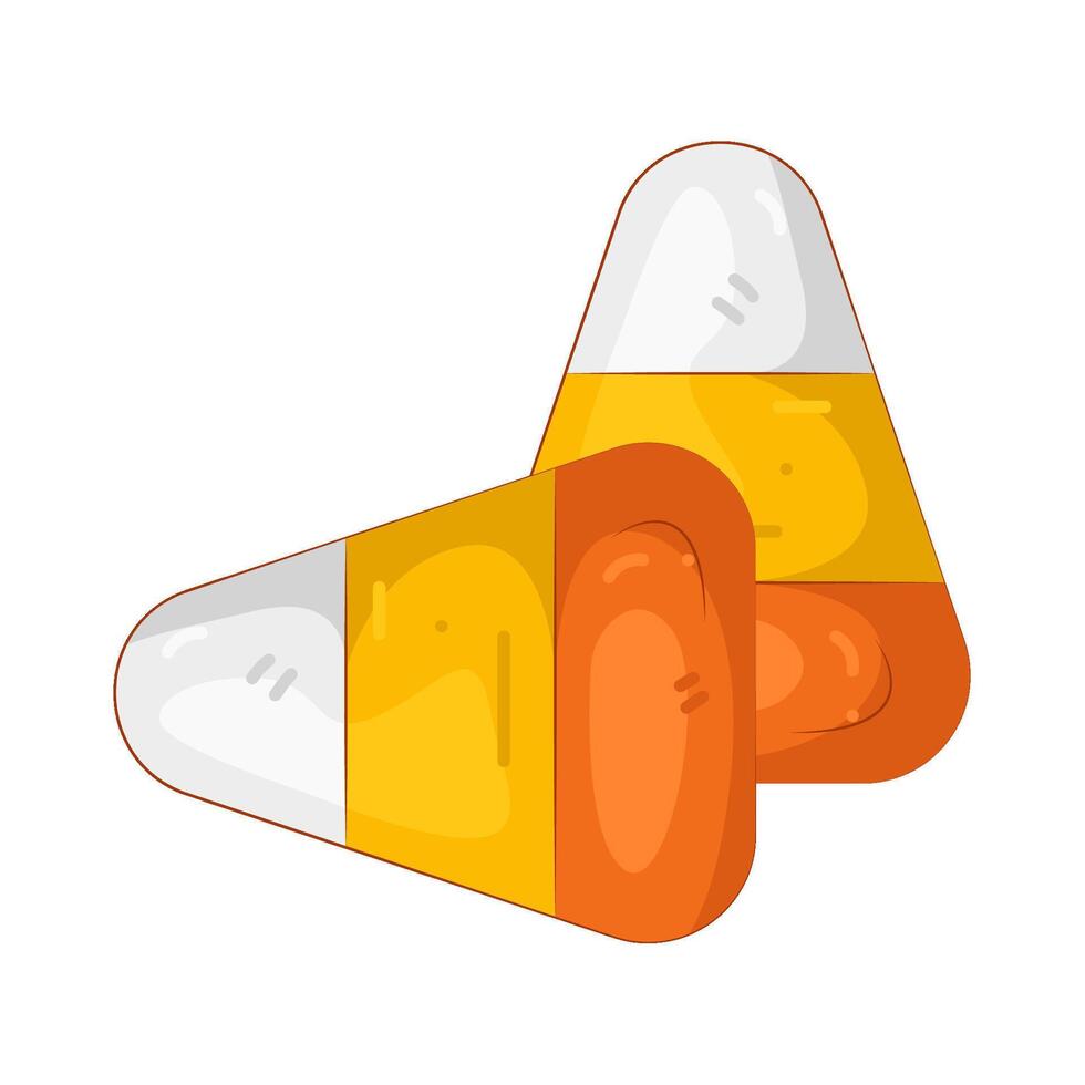 Candy Corn for Halloween vector