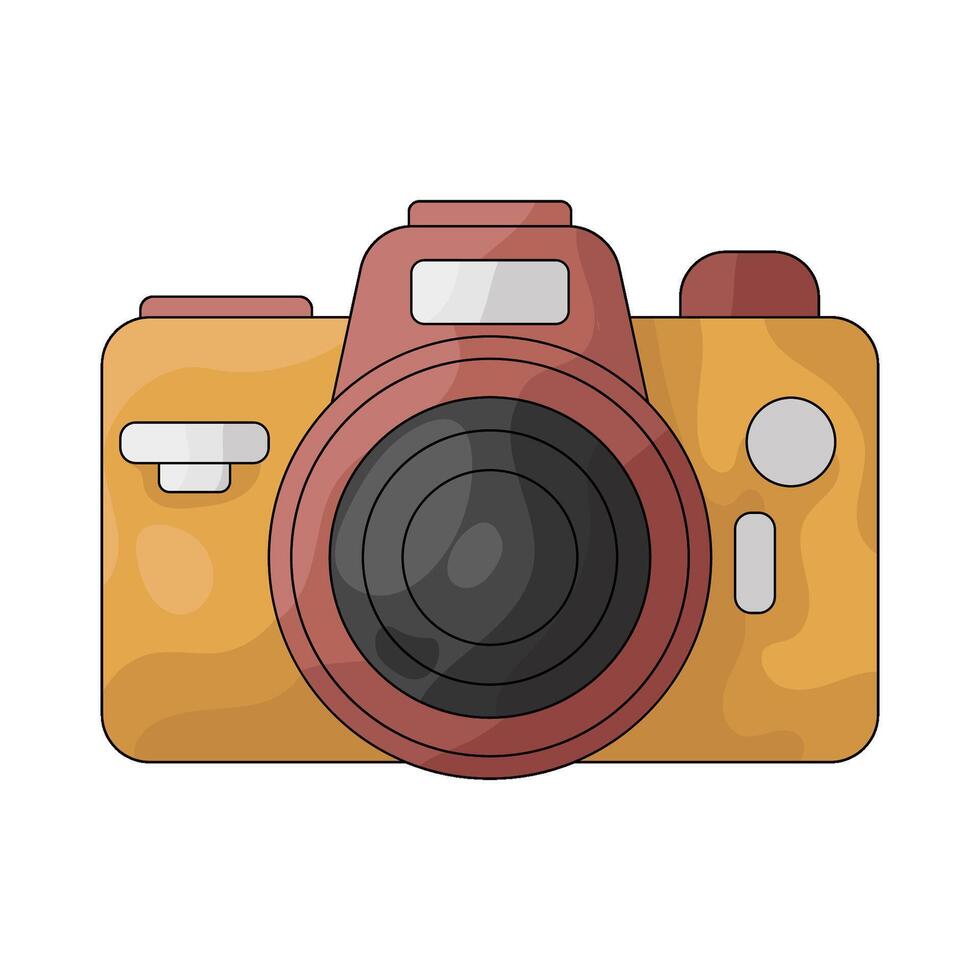 Old Digital Camera vector