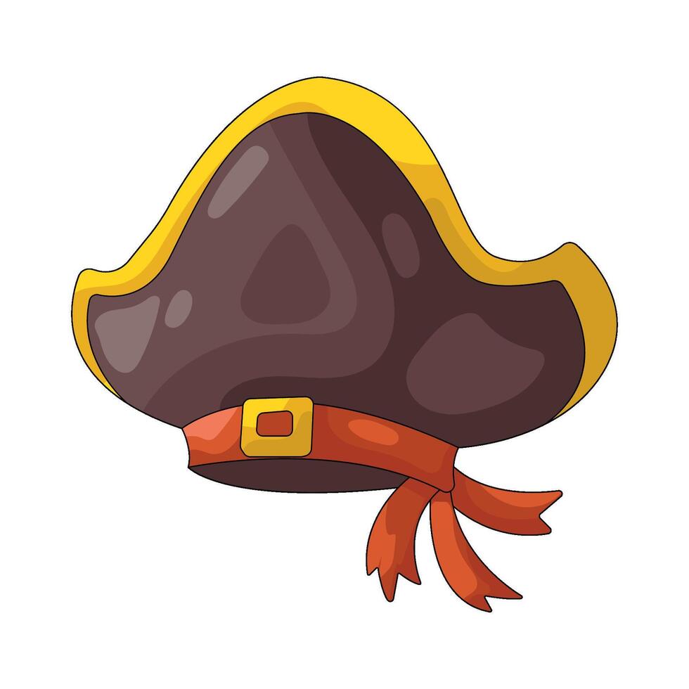 Pirate Hat illustration vector