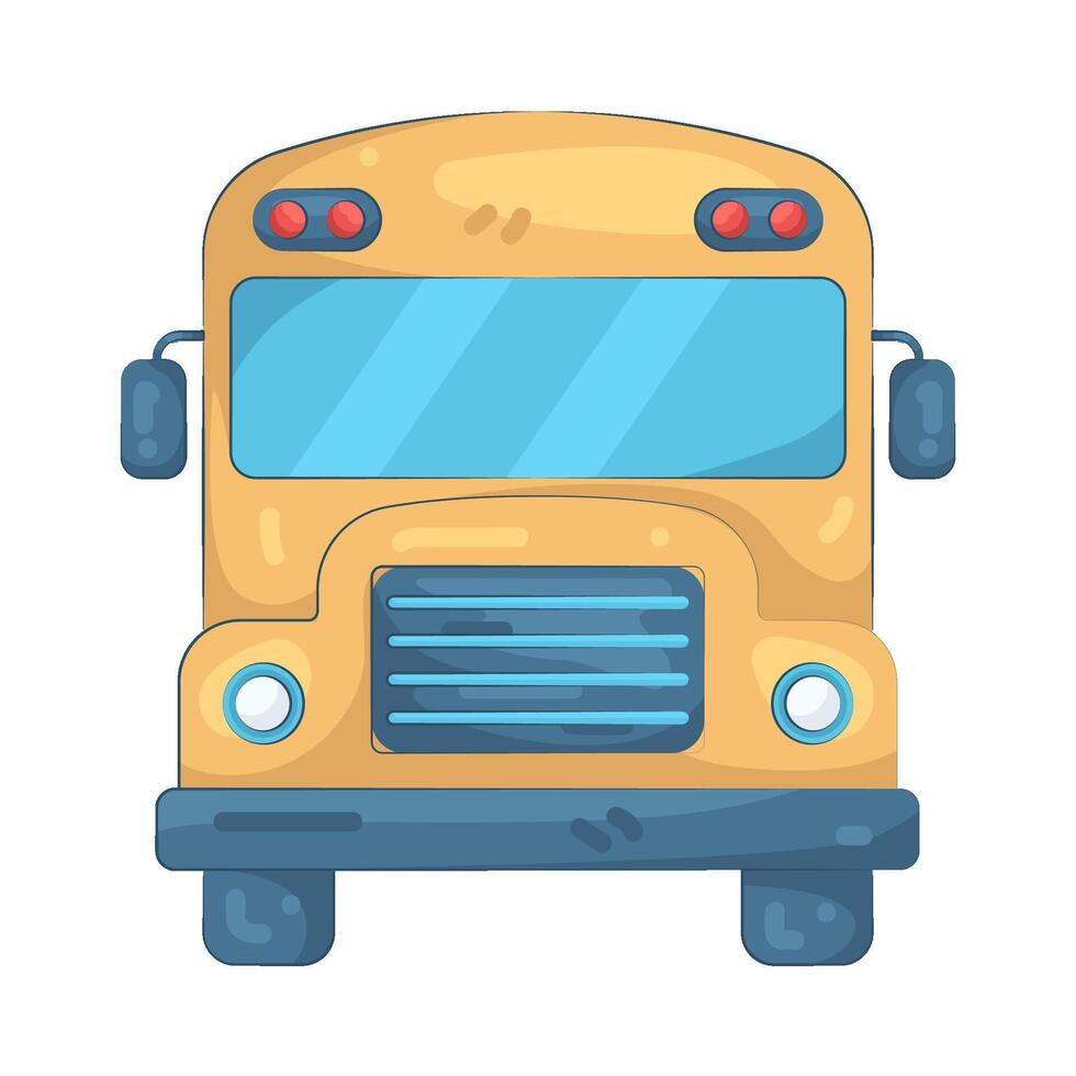 Yellow School Bus vector