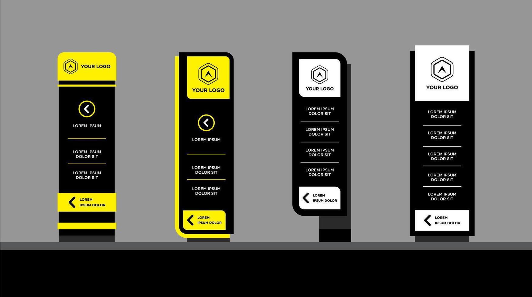 outdoor street city business vector