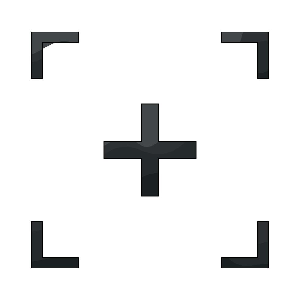 Camera Zoom In vector