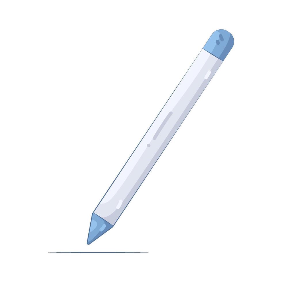 Blue Stylus Pen vector