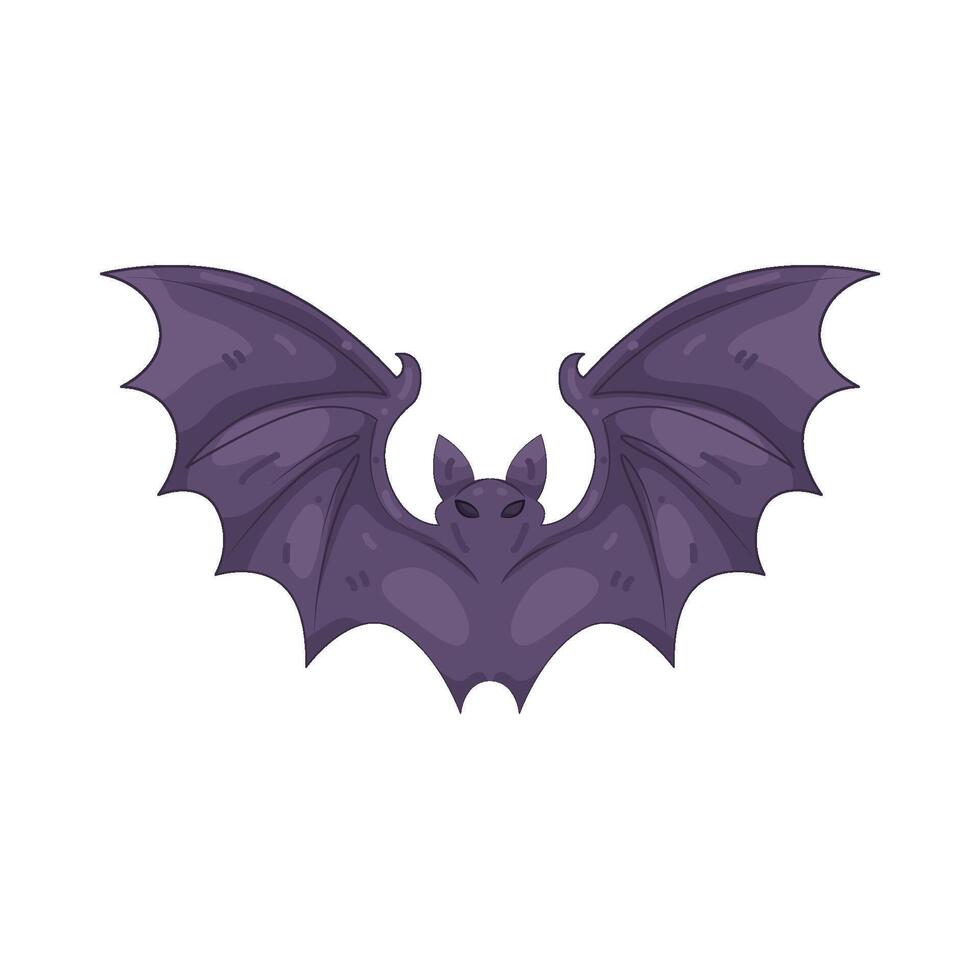 Bat Flying illustration vector