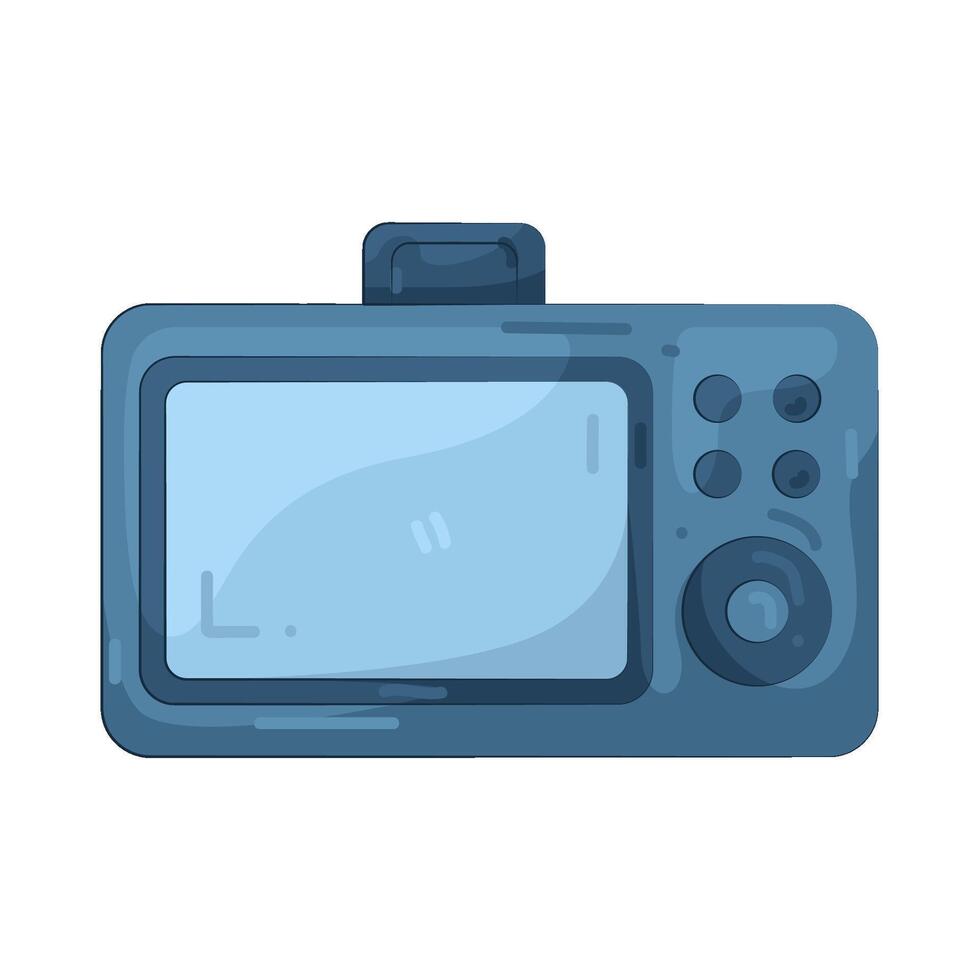 Digital Camera with Screen vector