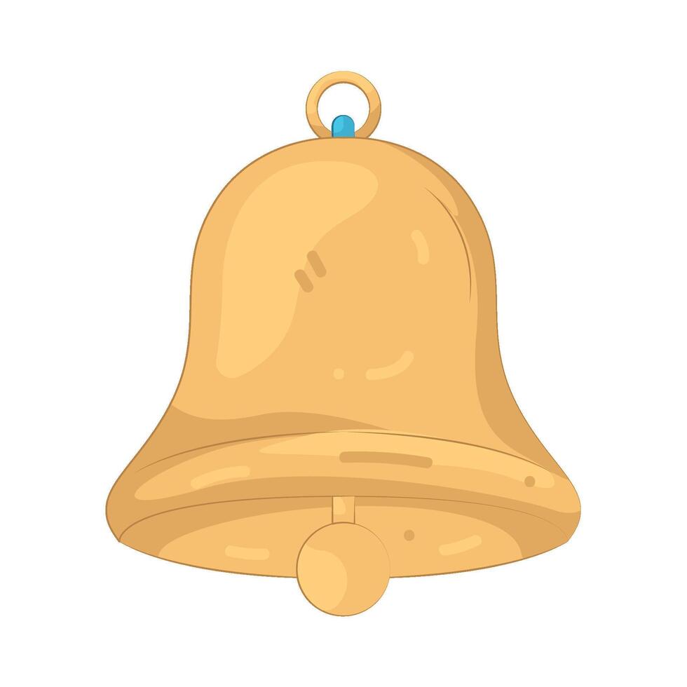 Gold Bell illustration vector