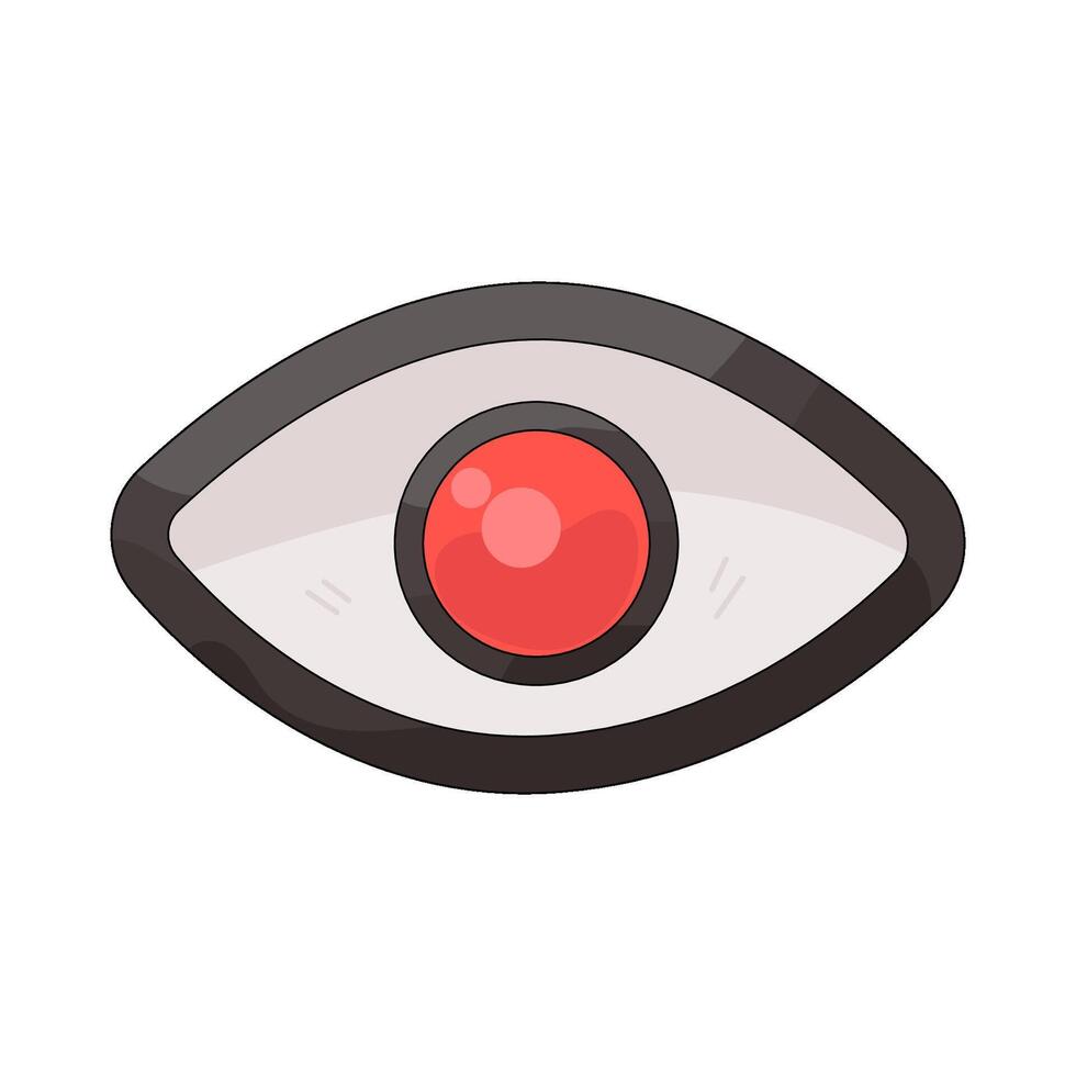 Camera Red Eye vector