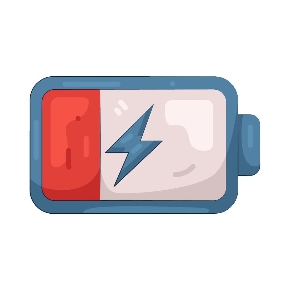Low Battery Camera vector