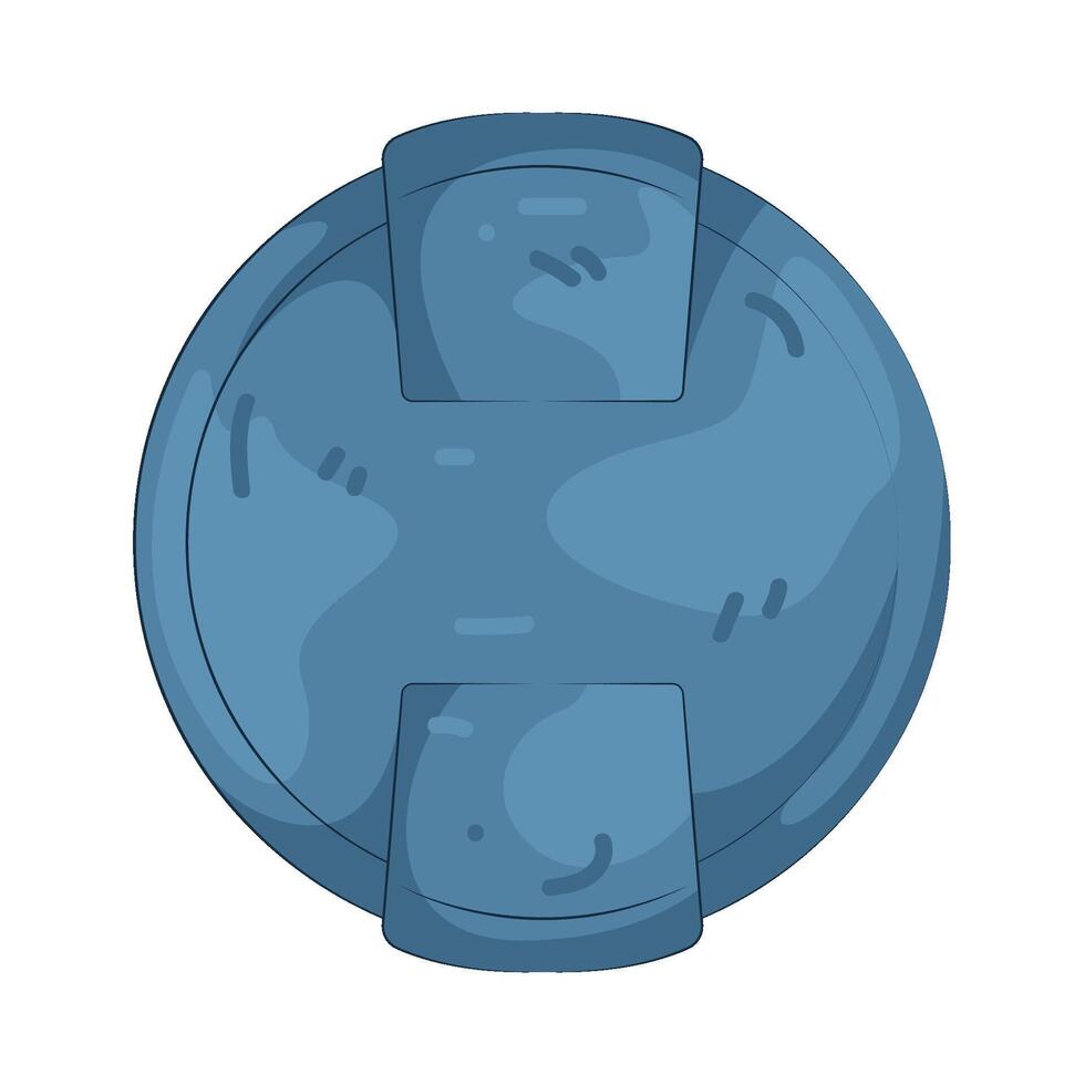 Lens Cap illustration vector