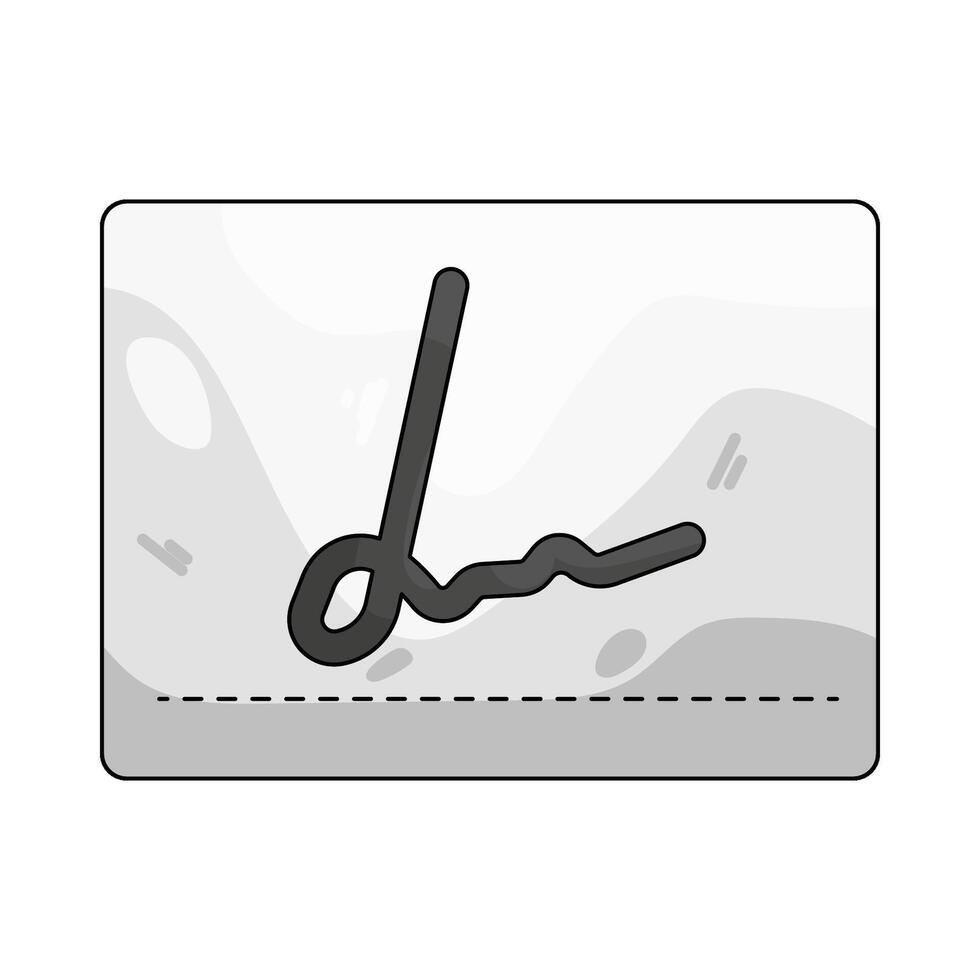 illustration of signature vector