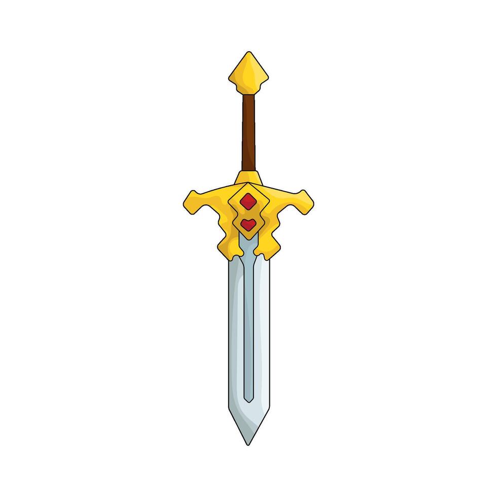 Fantasy Sword illustration vector