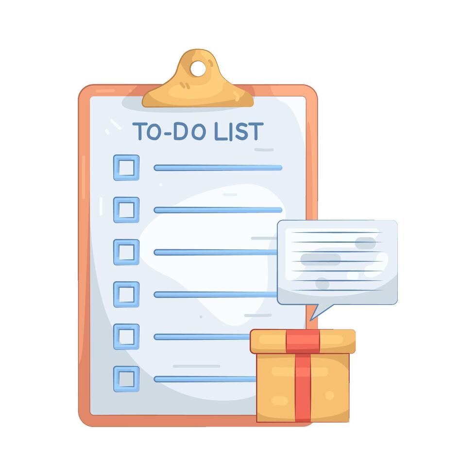 To-Do List with Gift vector