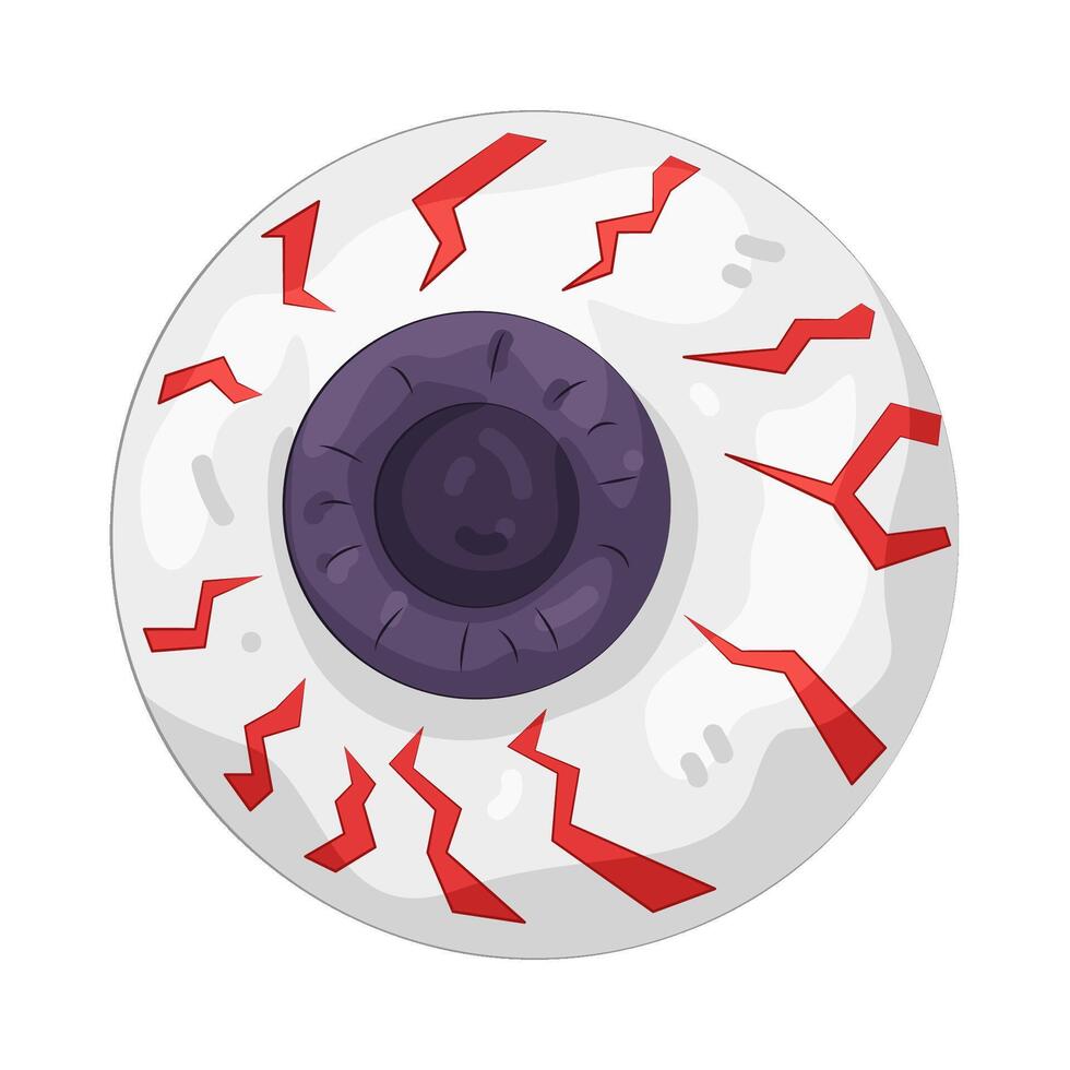 Eyeball for Halloween vector