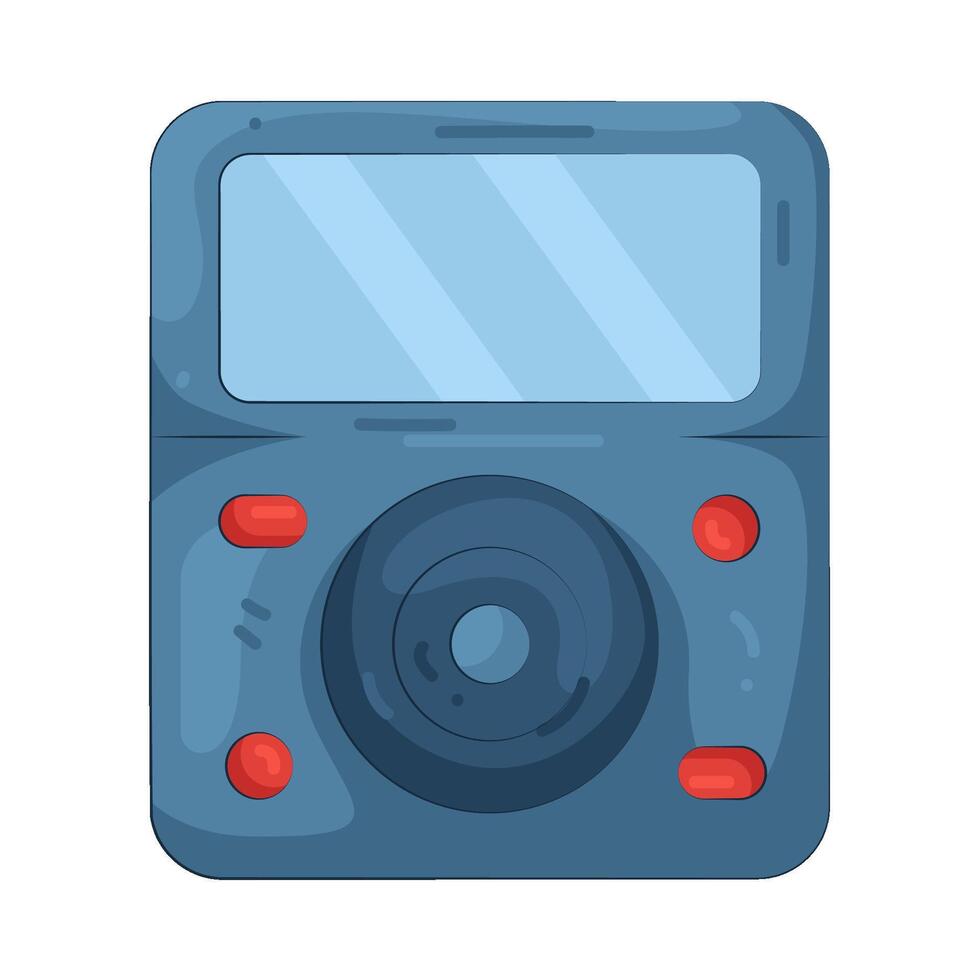 Retro Mp3 Player vector