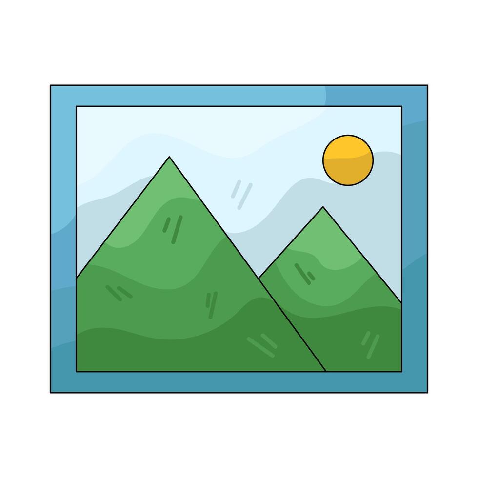 Camera Picture illustration vector