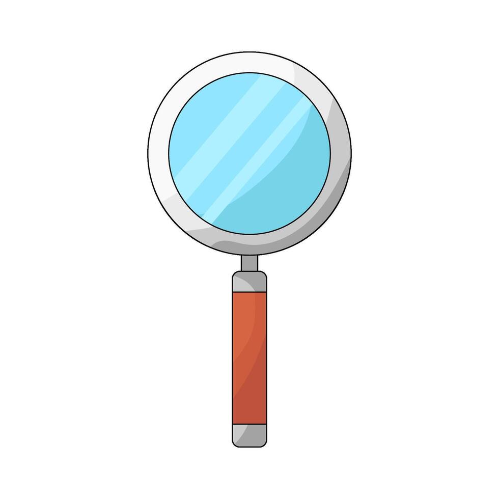 The Magnifying Glass vector