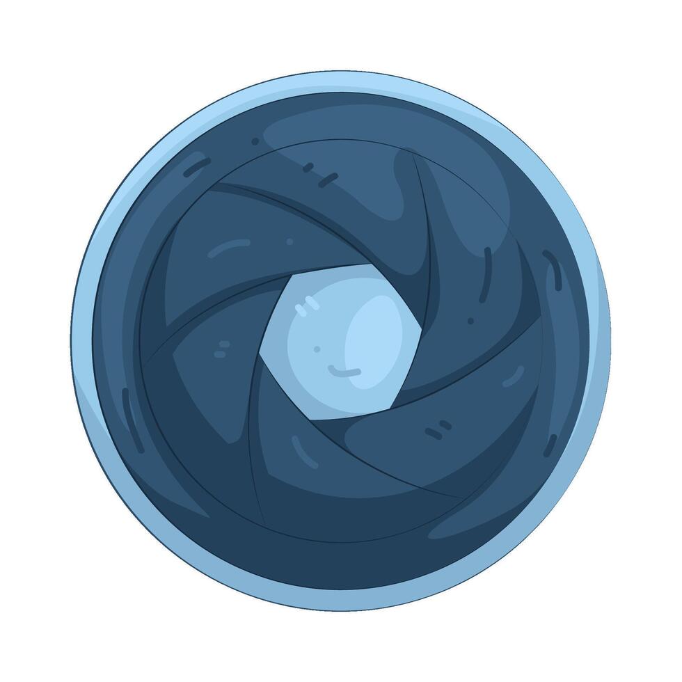 Camera Aperture illustration vector