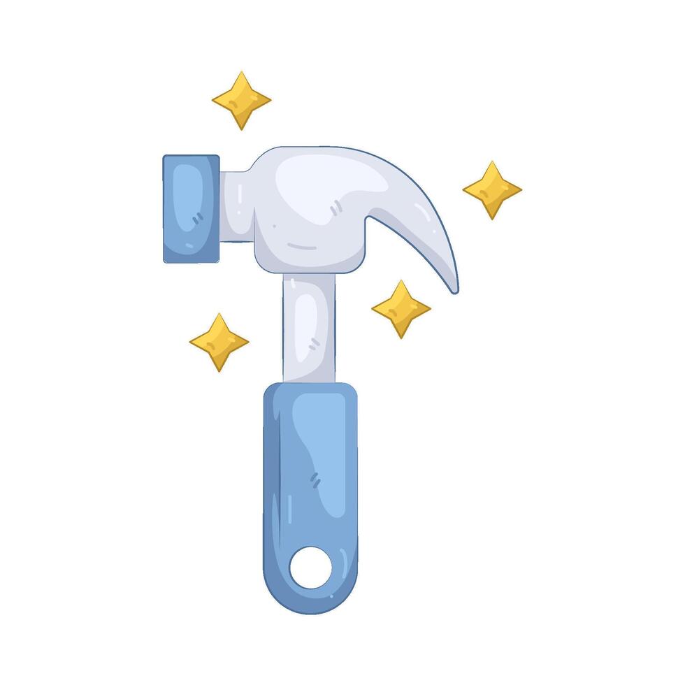 Hammer Tool Illustration vector