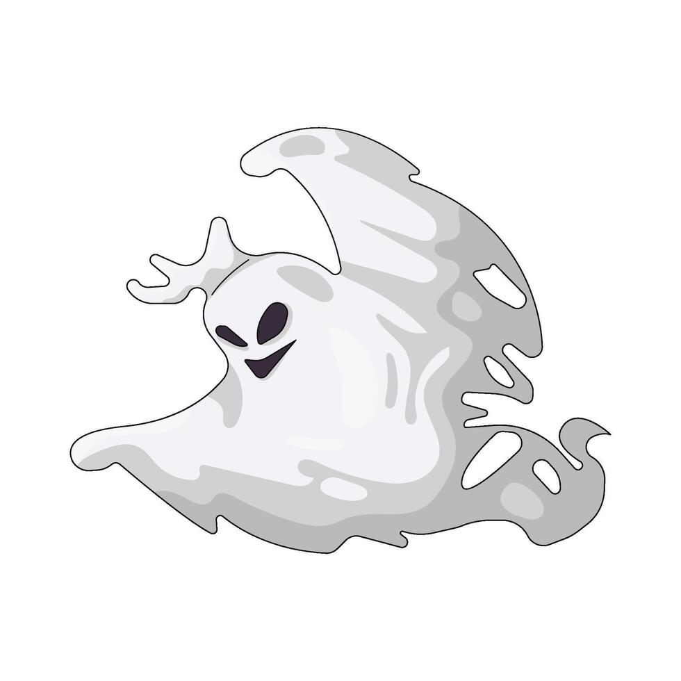 Spooky Ghost illustration vector