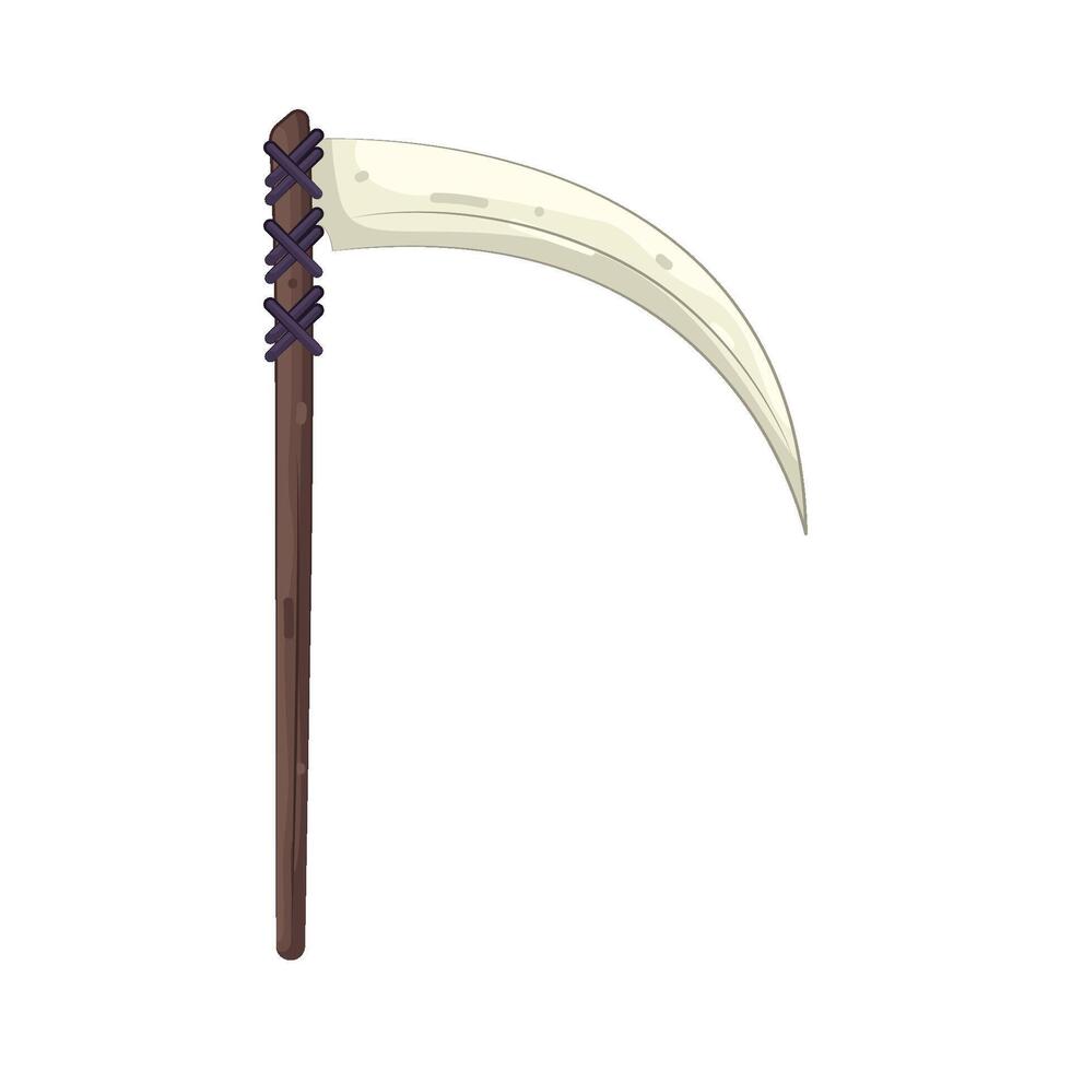 Scythe Weapon illustration vector