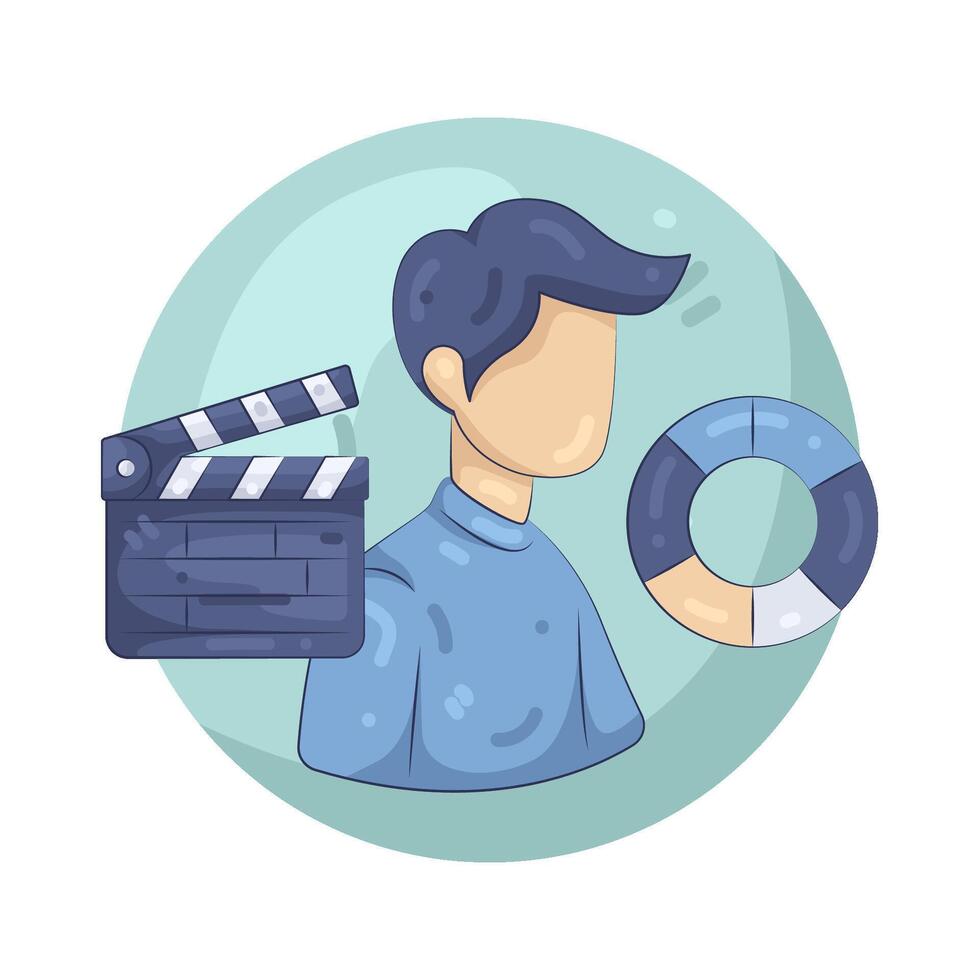 Illustration of Art Director vector