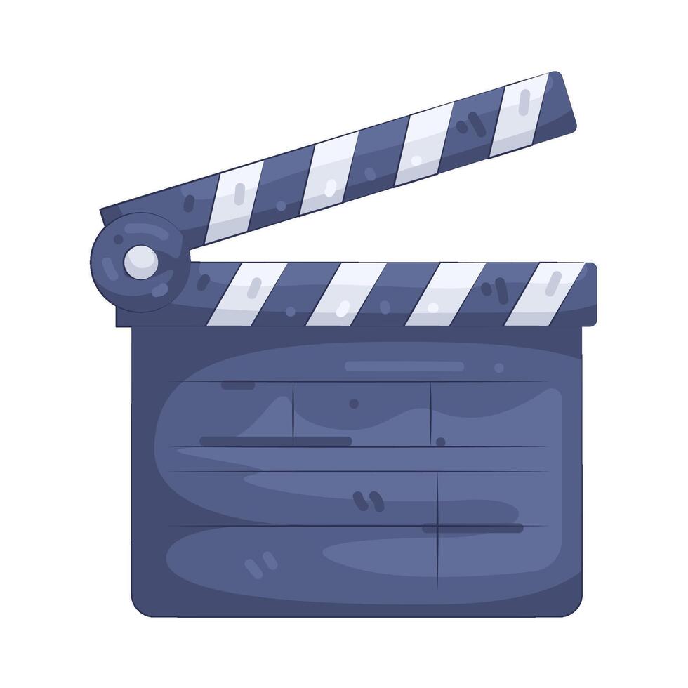 Clapperboard for Filmmaking vector