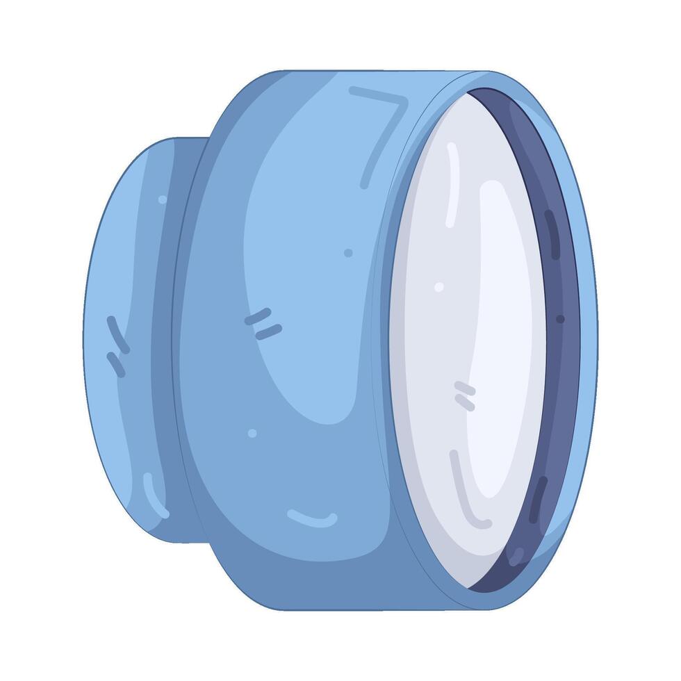 Illustration of Blue Spotlight vector