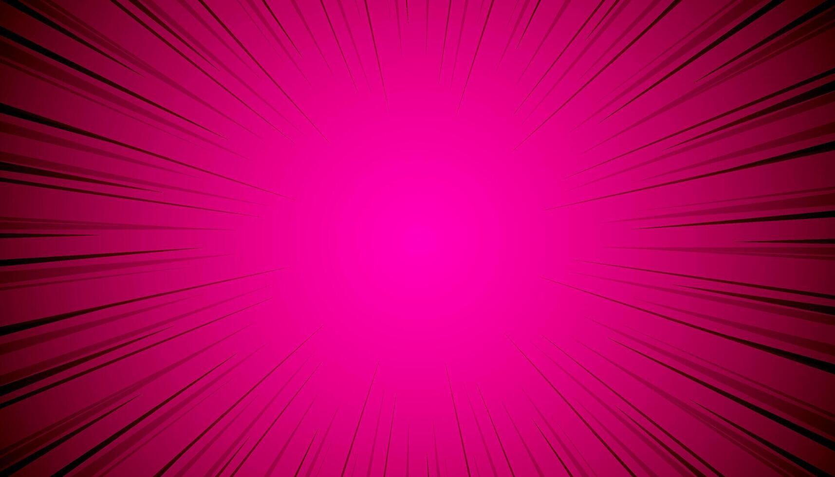 Abstract comic zoom background. vector