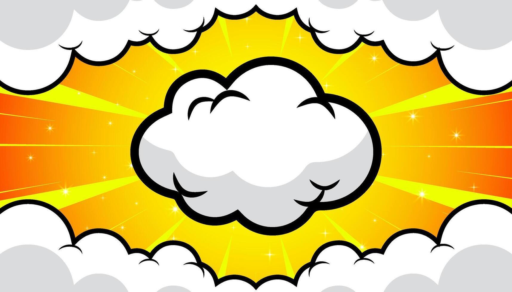 Pop art style comic background. vector