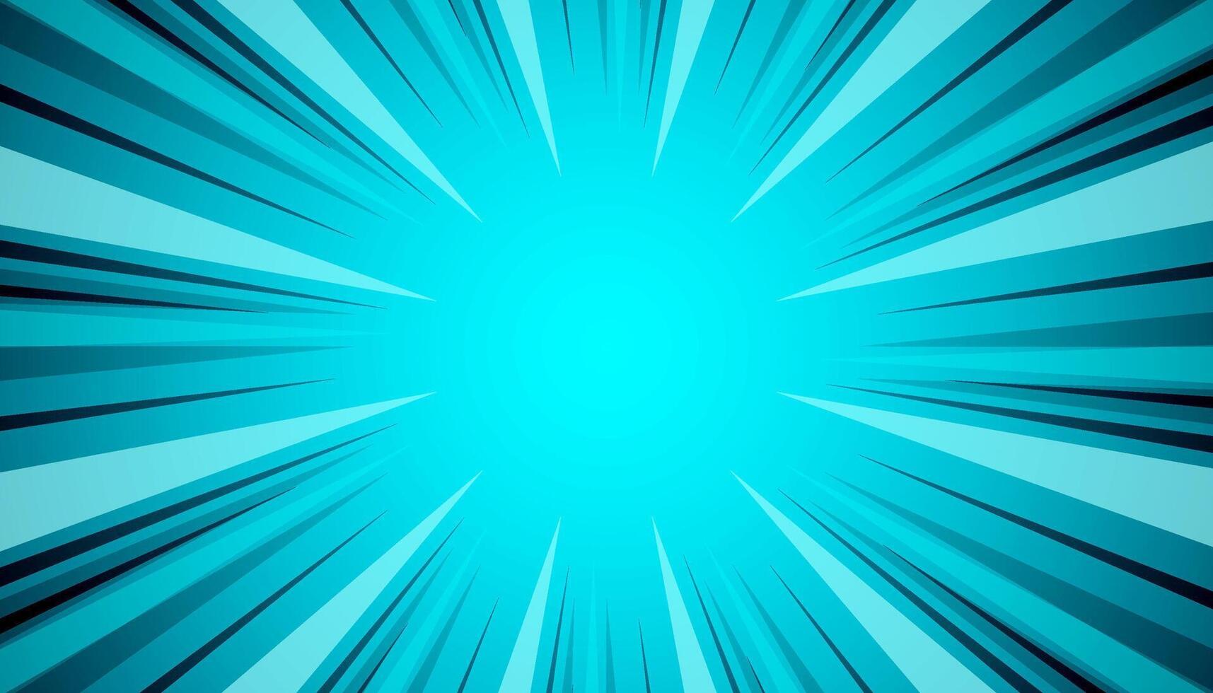 Flat comic style template vector