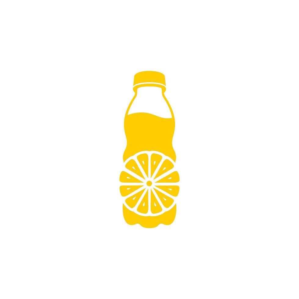 A BOTLLE OF LEMON JUICE vector