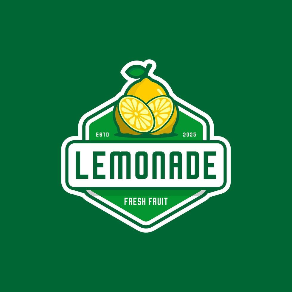 LEMONADE FRUITS LOGO vector