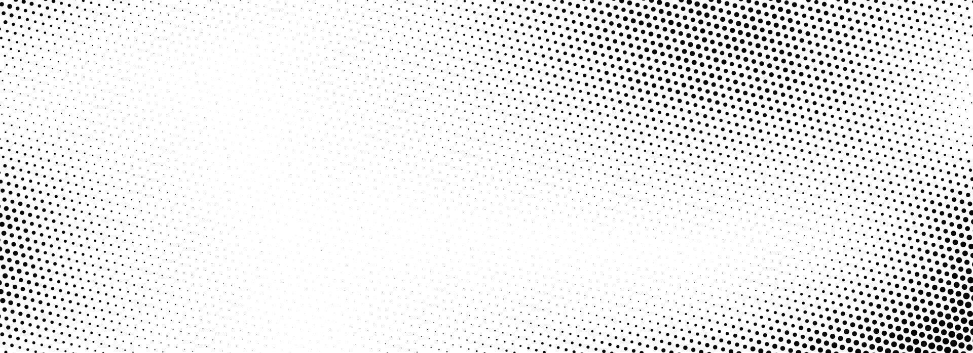 Grunge halftone gradient texture. Fading gritty sand wallpaper. Black weathered grit noise background. Retro pixelated backdrop. Anime or manga style comic overlay. bw textured template surface vector