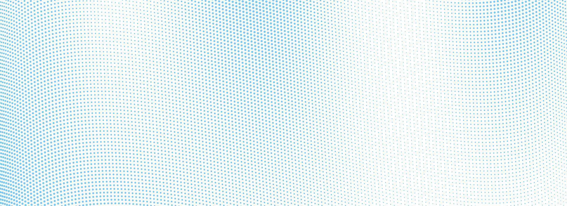 Abstract dotted wave line background. Blue dynamic dash stripe texture. Warped and curved lines wallpaper for tech design template, presentation, brochure, leaflet, booklet. Light airy backdrop vector