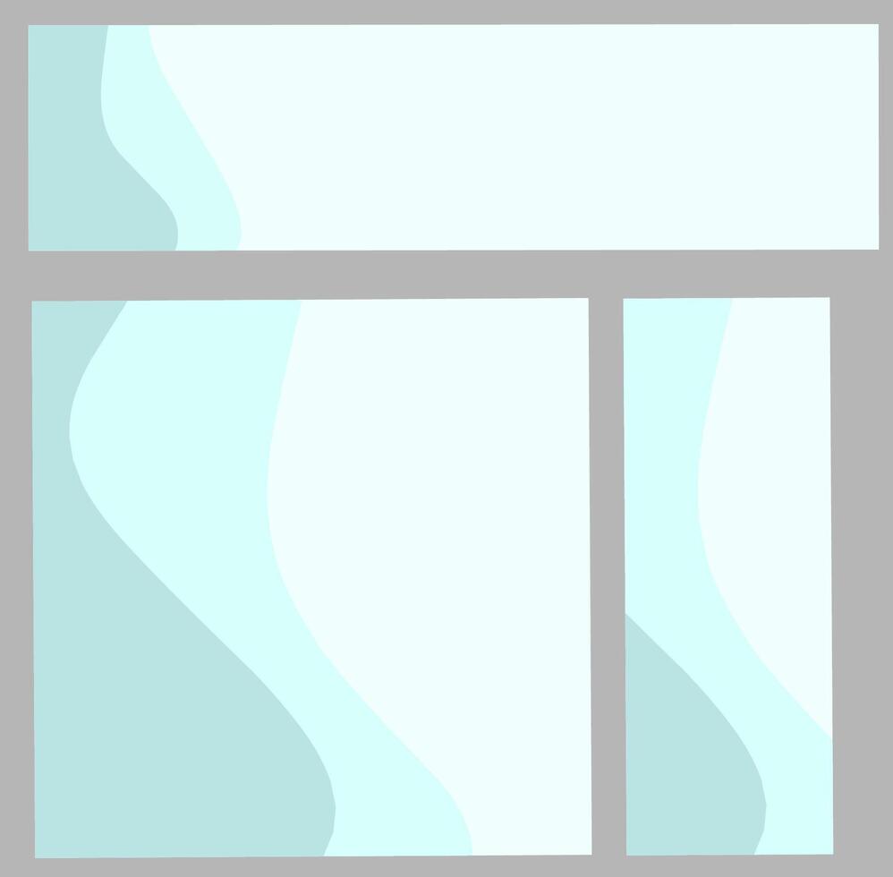 illustration of a set of banners vector