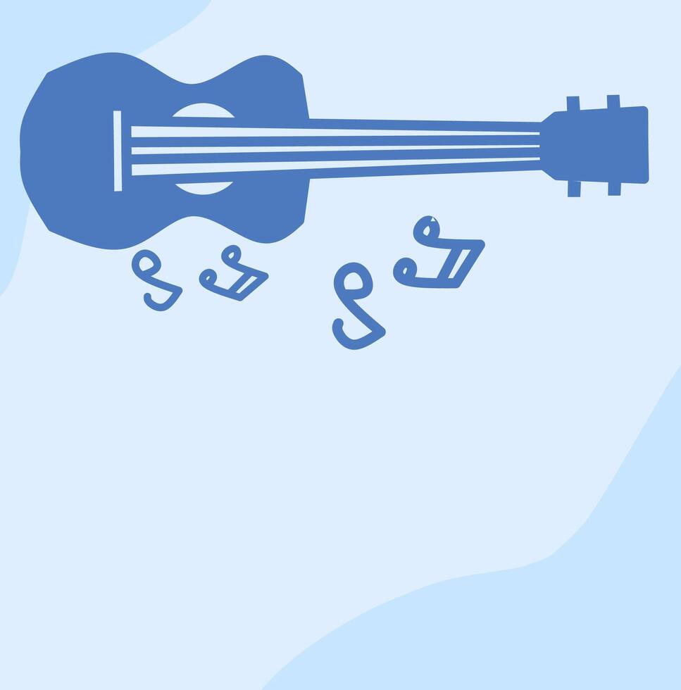 Celebrate sound with soft colors vector