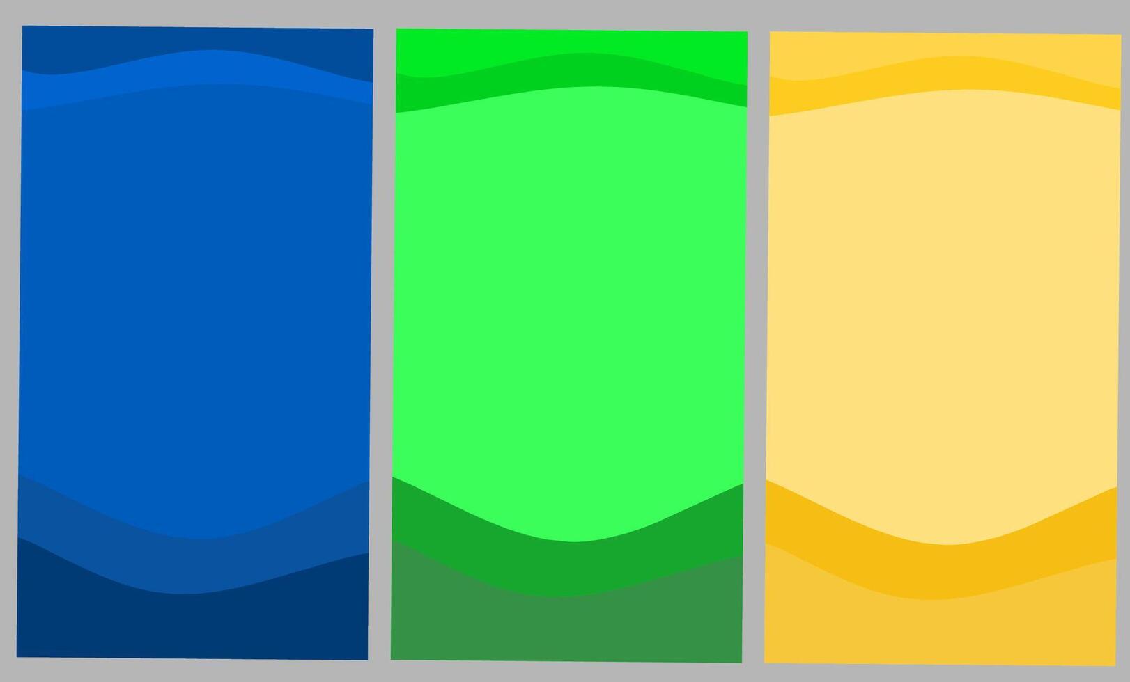 set of abstract banners vector