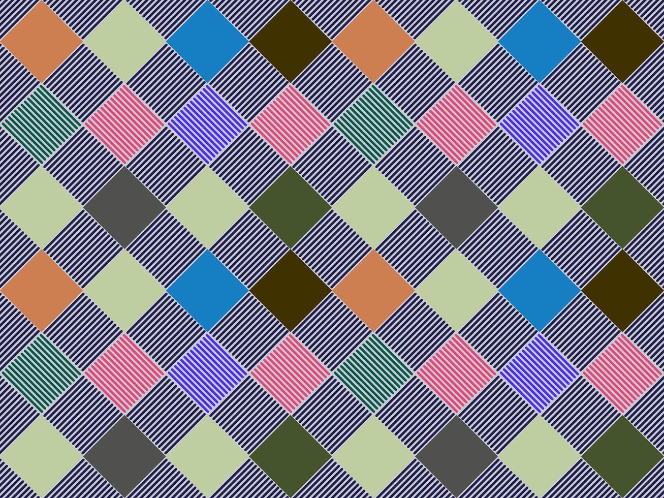 a colorful argyle pattern with squares vector