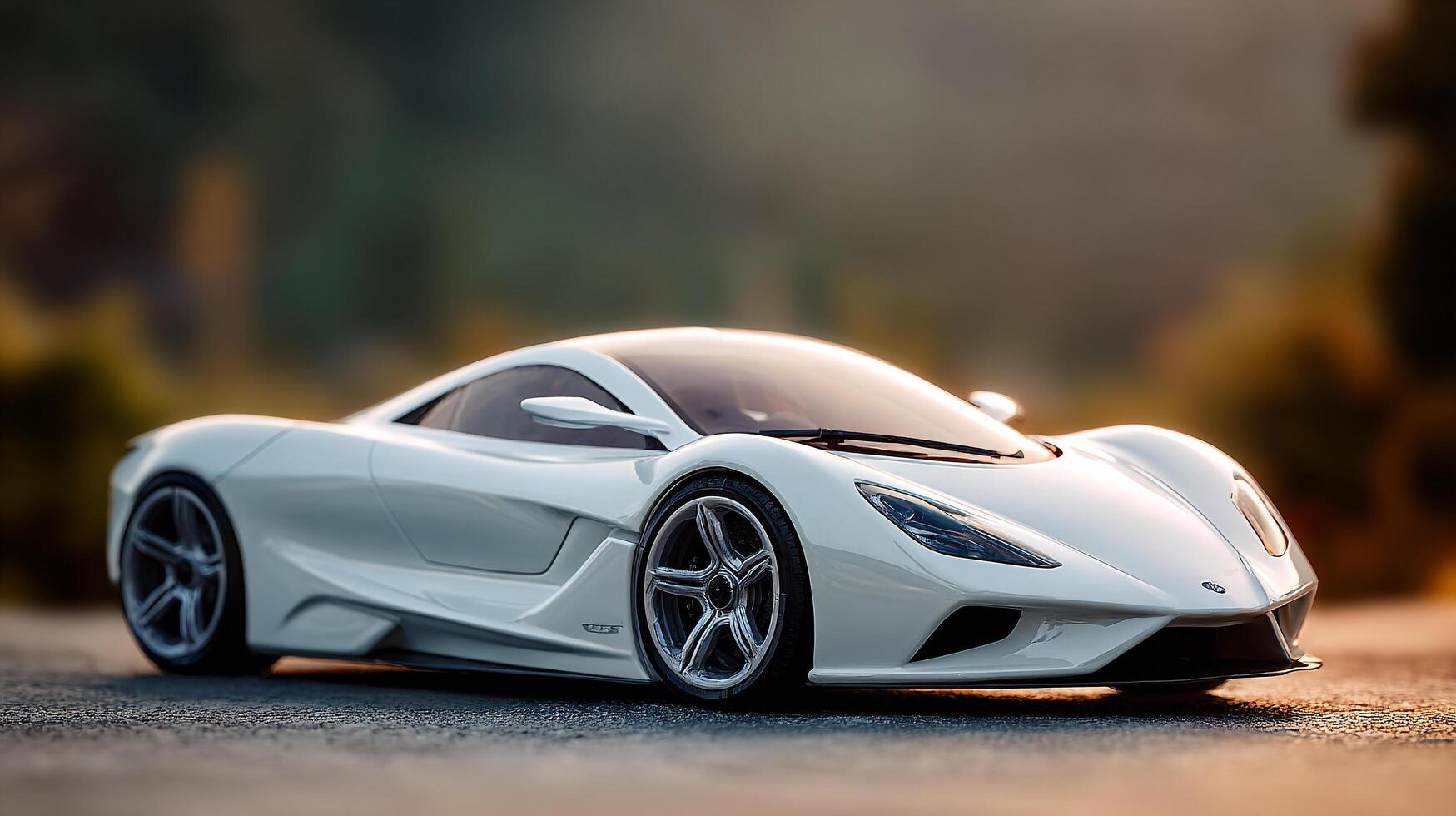 Automotive photo of real-world car design