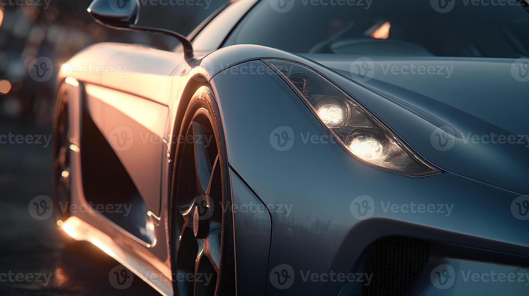 Sunlight enhances texture in car photo