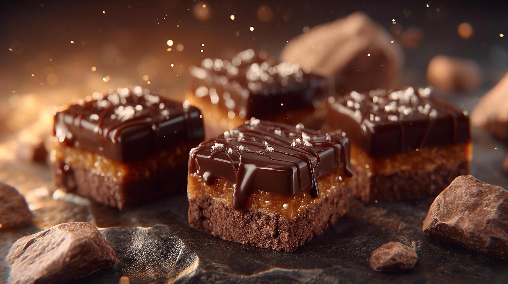 Dessert captured with natural light and soft focus photo