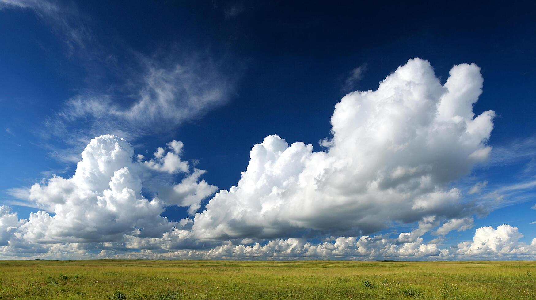High resolution photo of summer valley scenery