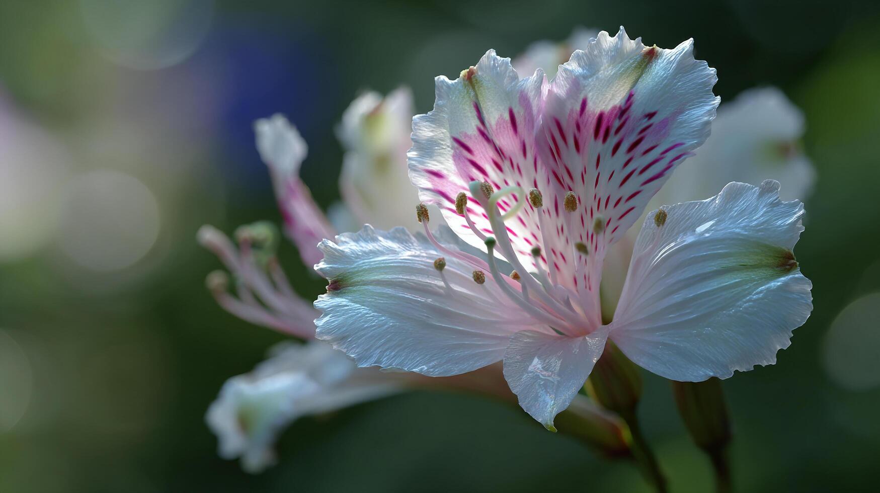 High definition image of blooming flower in natural scenery photo