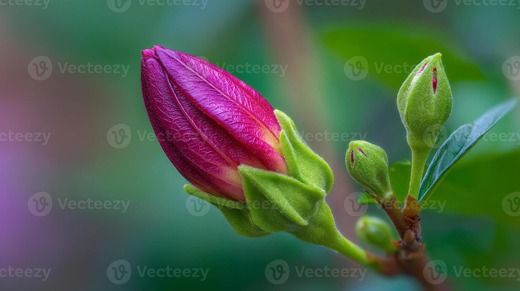 Garden petals captured in macro natural scenery shot photo