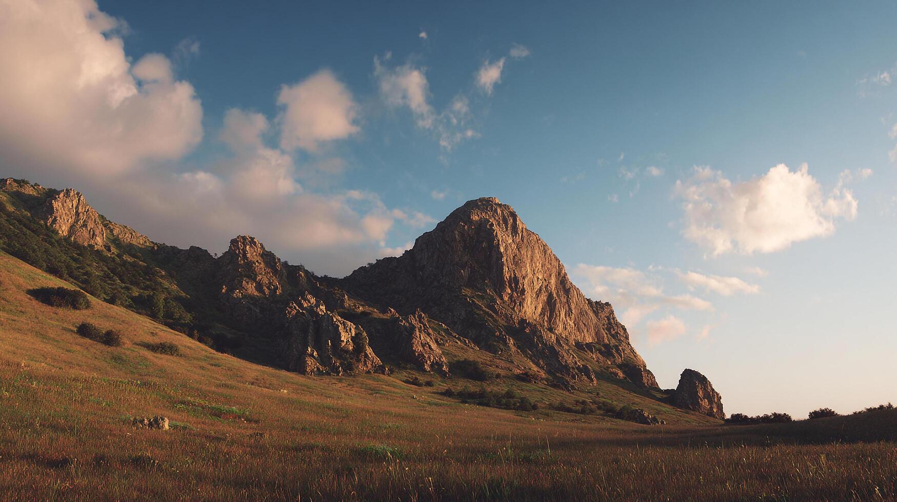 Real-life natural landscape view captured in photo clarity