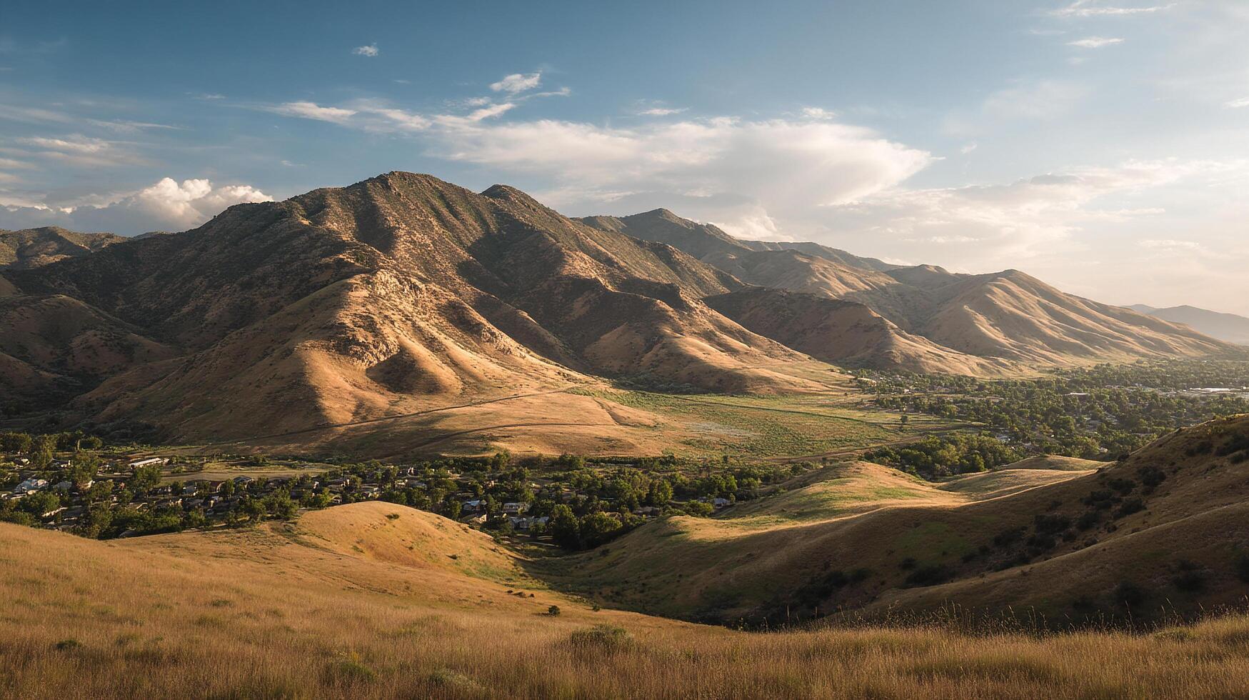 Nature landscape photo with subtle tones and full texture