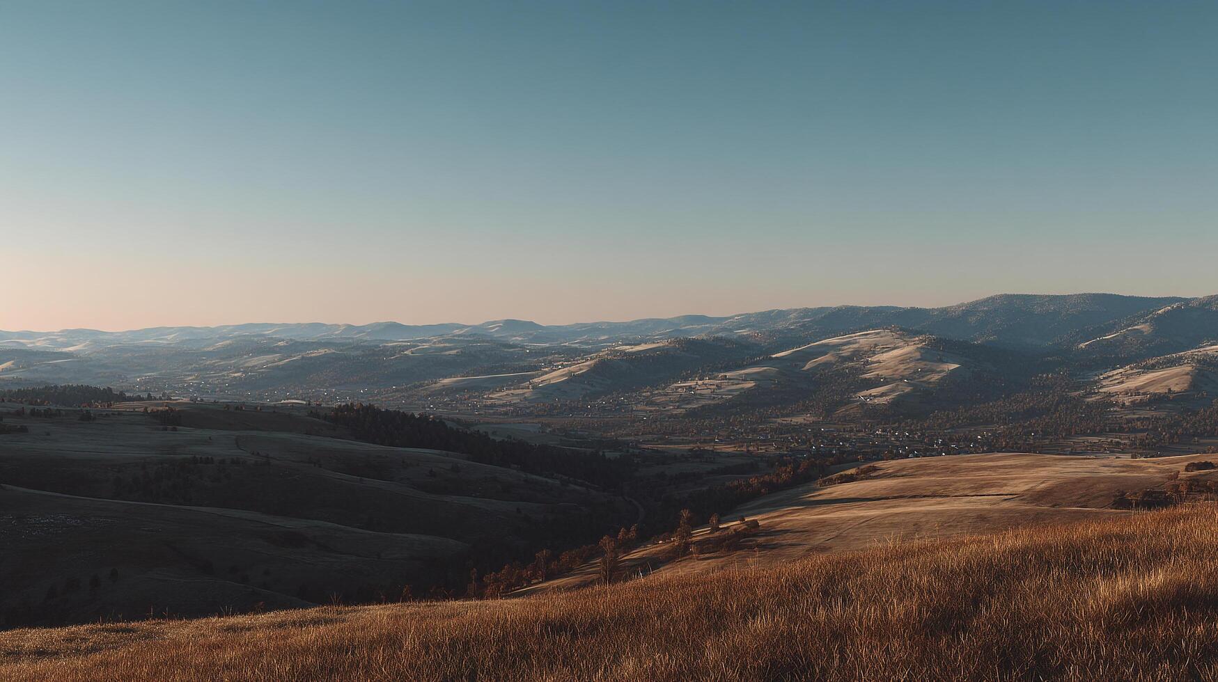 Fine detail and lighting in nature landscape photo