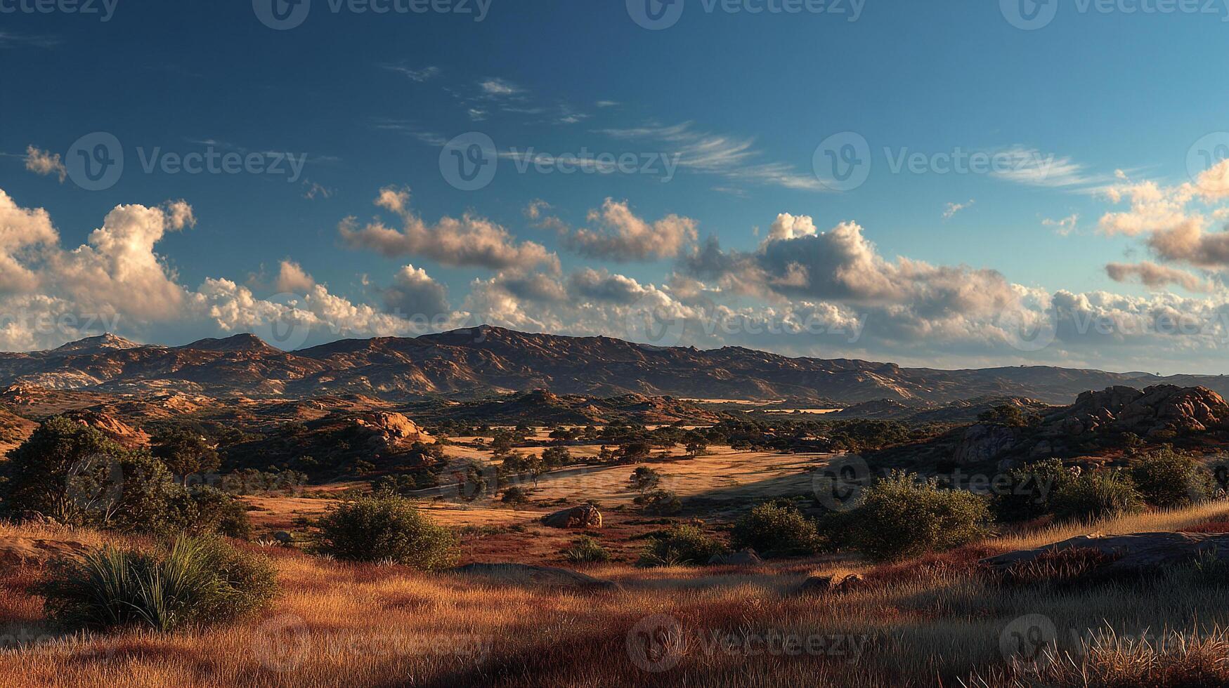 Beautiful textured photo of scenic natural landscape area