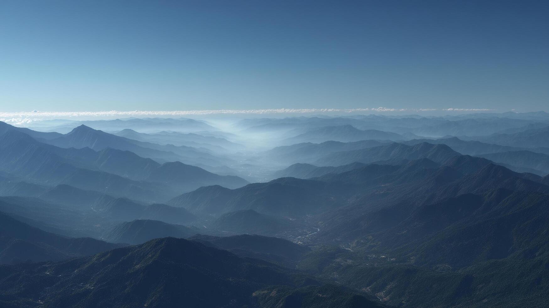 Scenic natural-beauty captured with realistic color tones photo